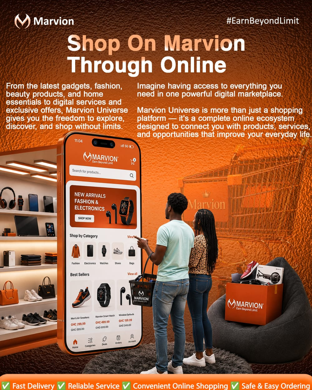 Shop on Marvion
